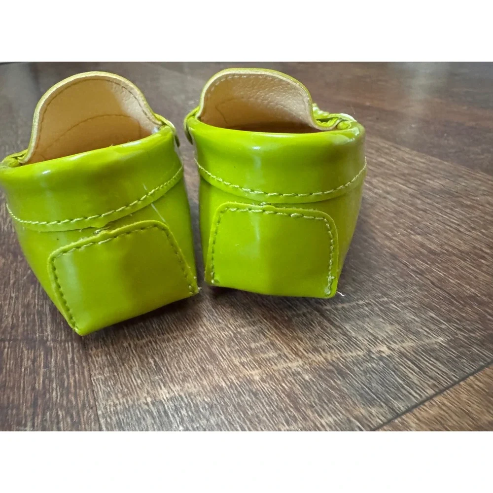 Trumpette Baby Toddler Loafers Size 3 Unisex Green Moccasin Driving Shoes
